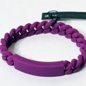 Marc Jacobs Purple Chain Bracelet